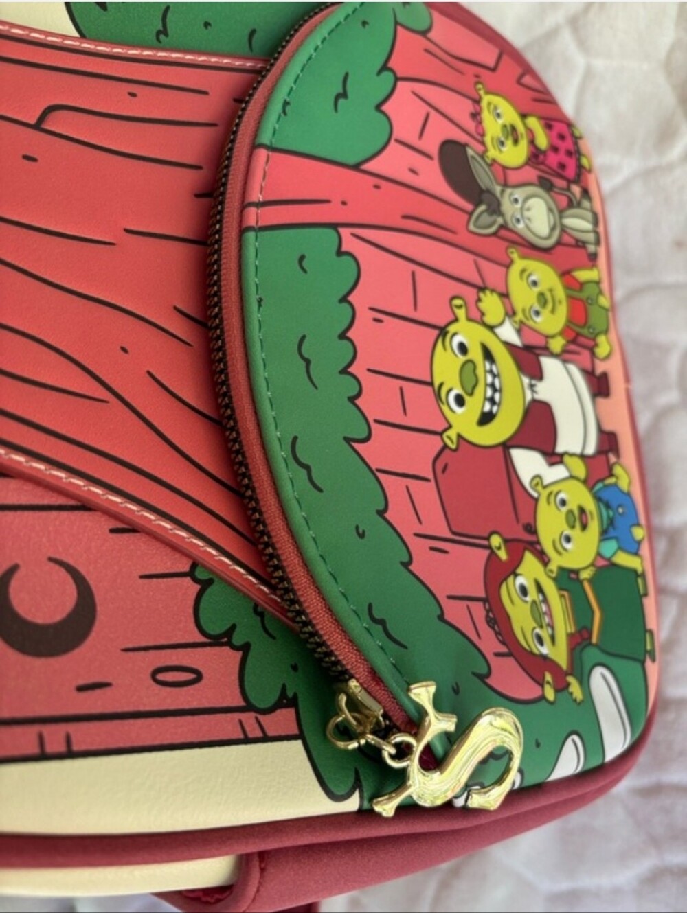 Loungefly Shrek Mini Backpack - Picture 4 of 5